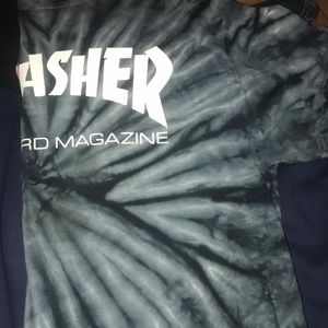 COPY - grey and black tie die shirt☔️